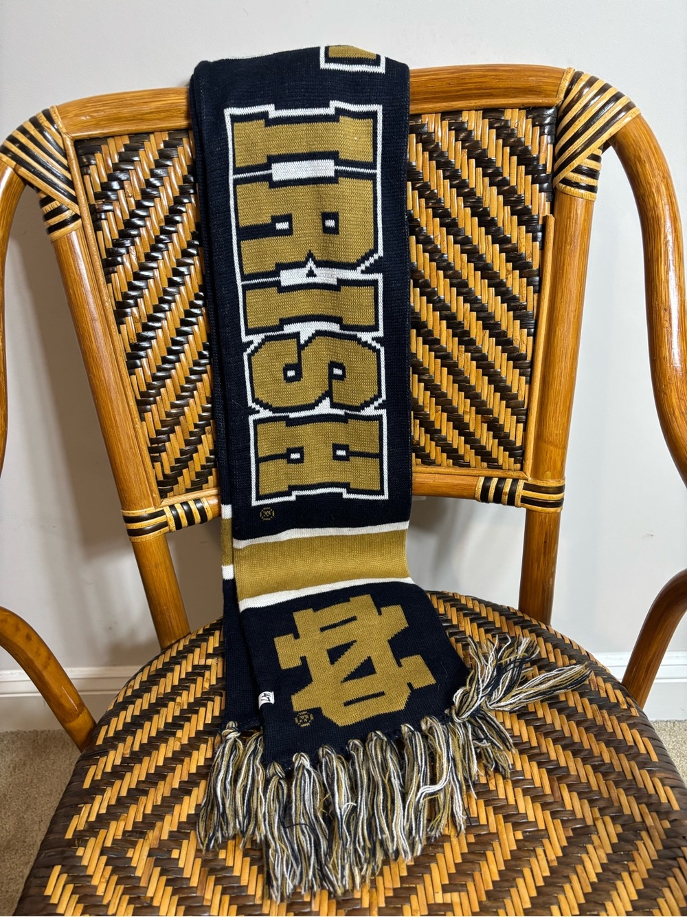 ‘47 Notre Dame Fighting Irish Scarf - Picture 2 of 4